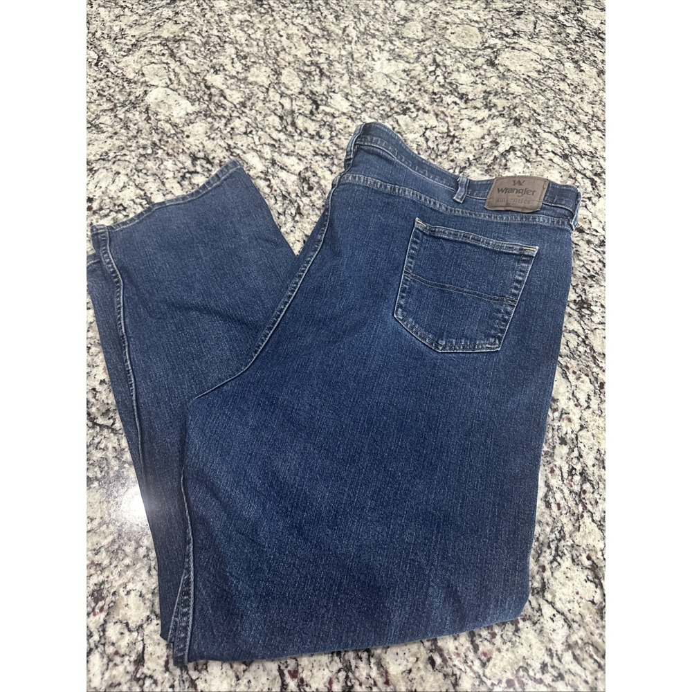 Wrangler Authentic 52 X 32 Stretch Jeans Comfort Waist